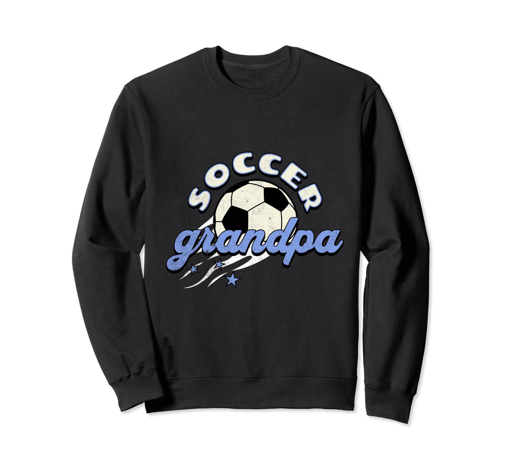 Soccer Grandpa Supporter Sports Game Sweatshirt - Aesthetic Graphic Unisex - T-Shirt, Sweatshirt, Hoodie