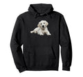 White Lab English Cream Golden Hoodie - Custom Art Print for Adults - T-Shirt, Sweatshirt, Hoodie