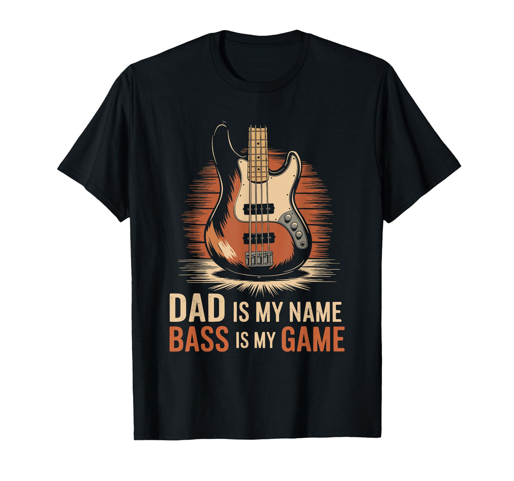 Bass Guitar Player Dad And Bassist T-Shirt - Graphic Print for Adults - T-Shirt, Sweatshirt, Hoodie