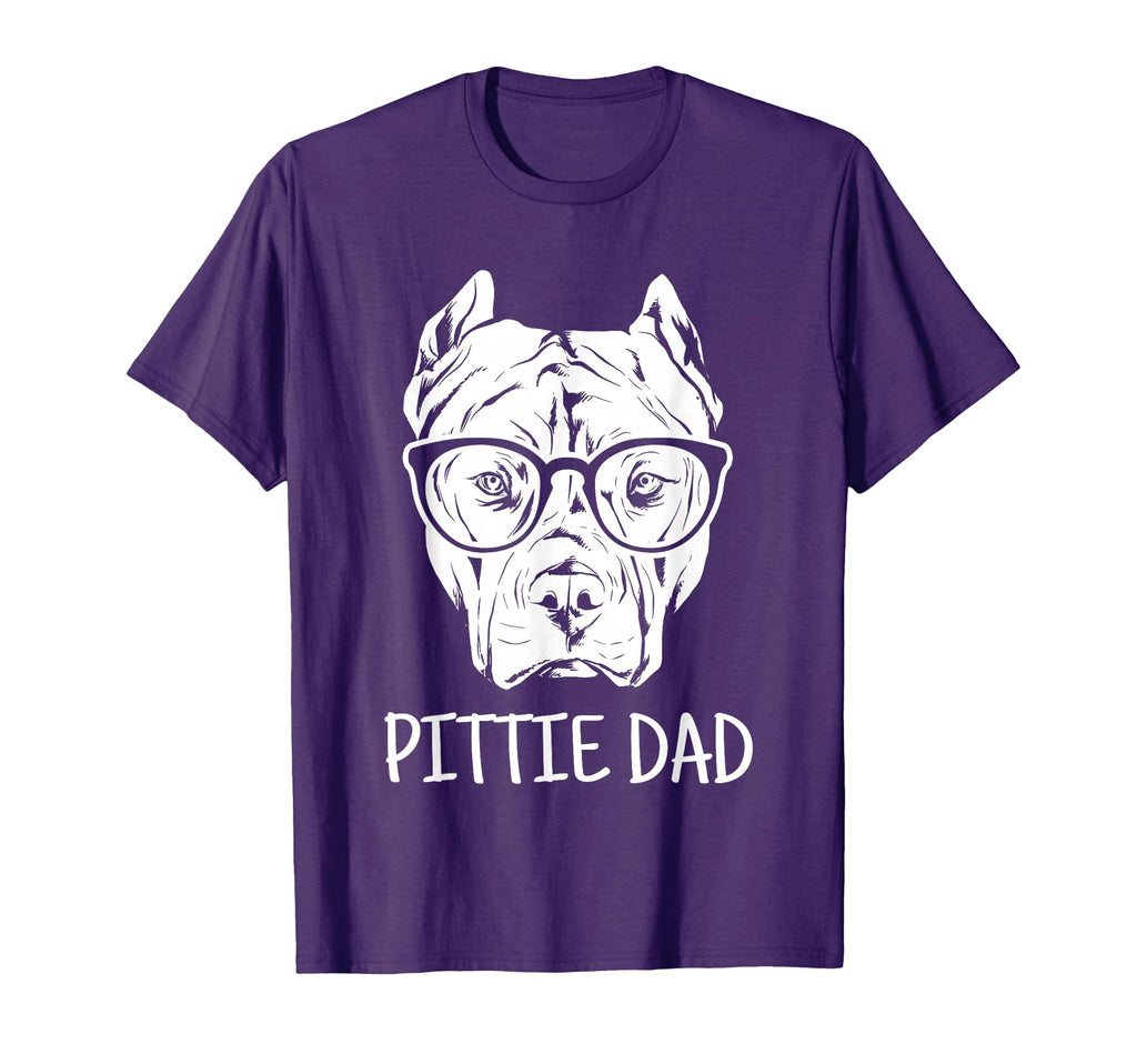 Pittie Dad Pitbull Dog Lovers Gift T-Shirt - Unique Graphic Unisex - T-Shirt, Sweatshirt, Hoodie