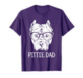 Pittie Dad Pitbull Dog Lovers Gift T-Shirt - Unique Graphic Unisex - T-Shirt, Sweatshirt, Hoodie