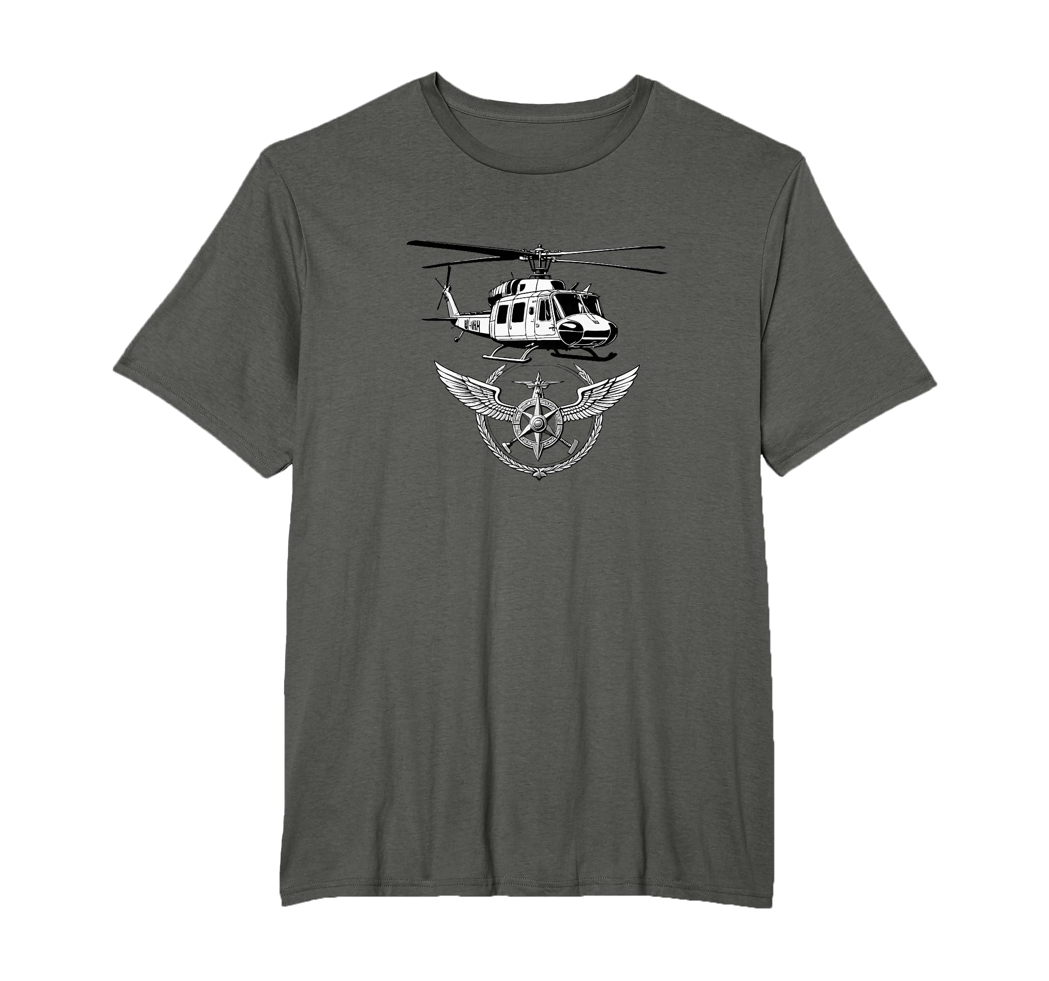Uh 1 Huey Helicopter Vietnam Chopper T-Shirt - Streetwear Style Unisex - T-Shirt, Sweatshirt, Hoodie
