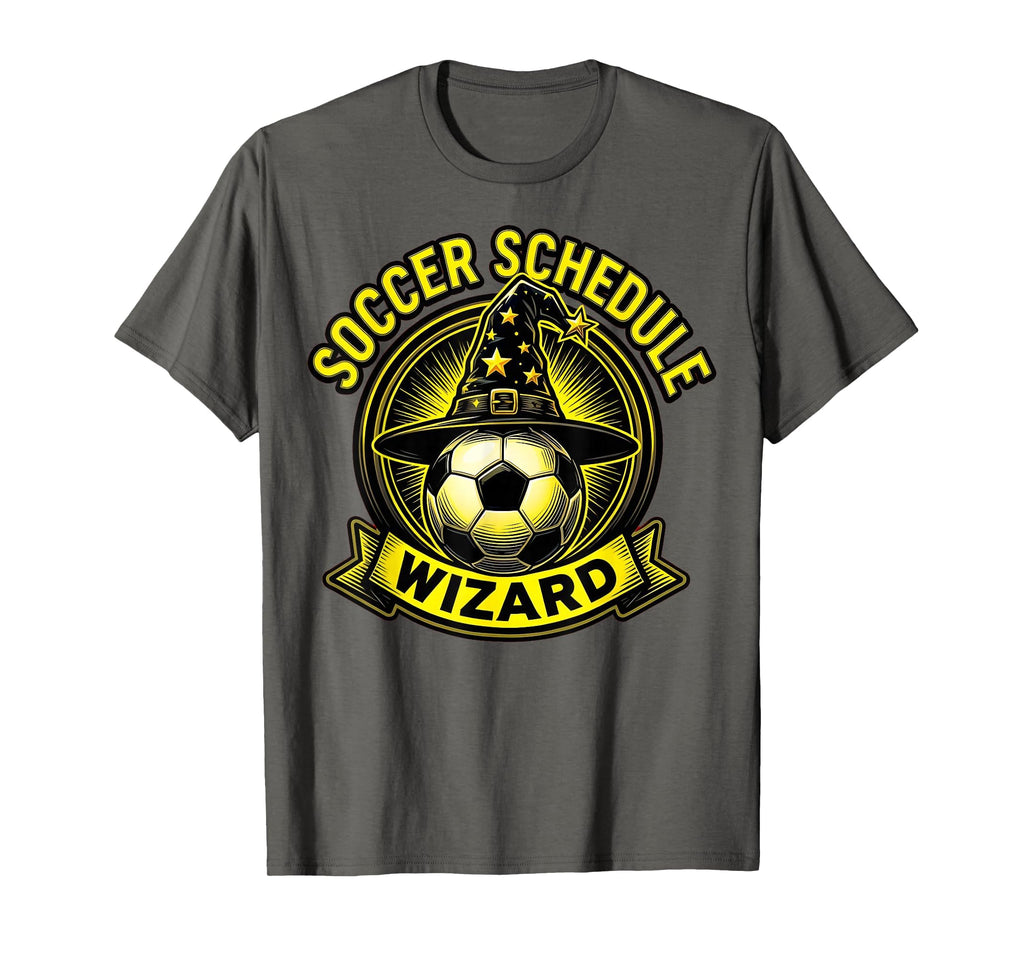 Soccer Schedule Wizard Soccer Mom T-Shirt - Novelty Apparel Men Women - T-Shirt, Sweatshirt, Hoodie