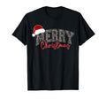 Merry Leopard Santa Hat Cheetah Pajamas T-Shirt - Trendy Graphic Men Women - T-Shirt, Sweatshirt, Hoodie