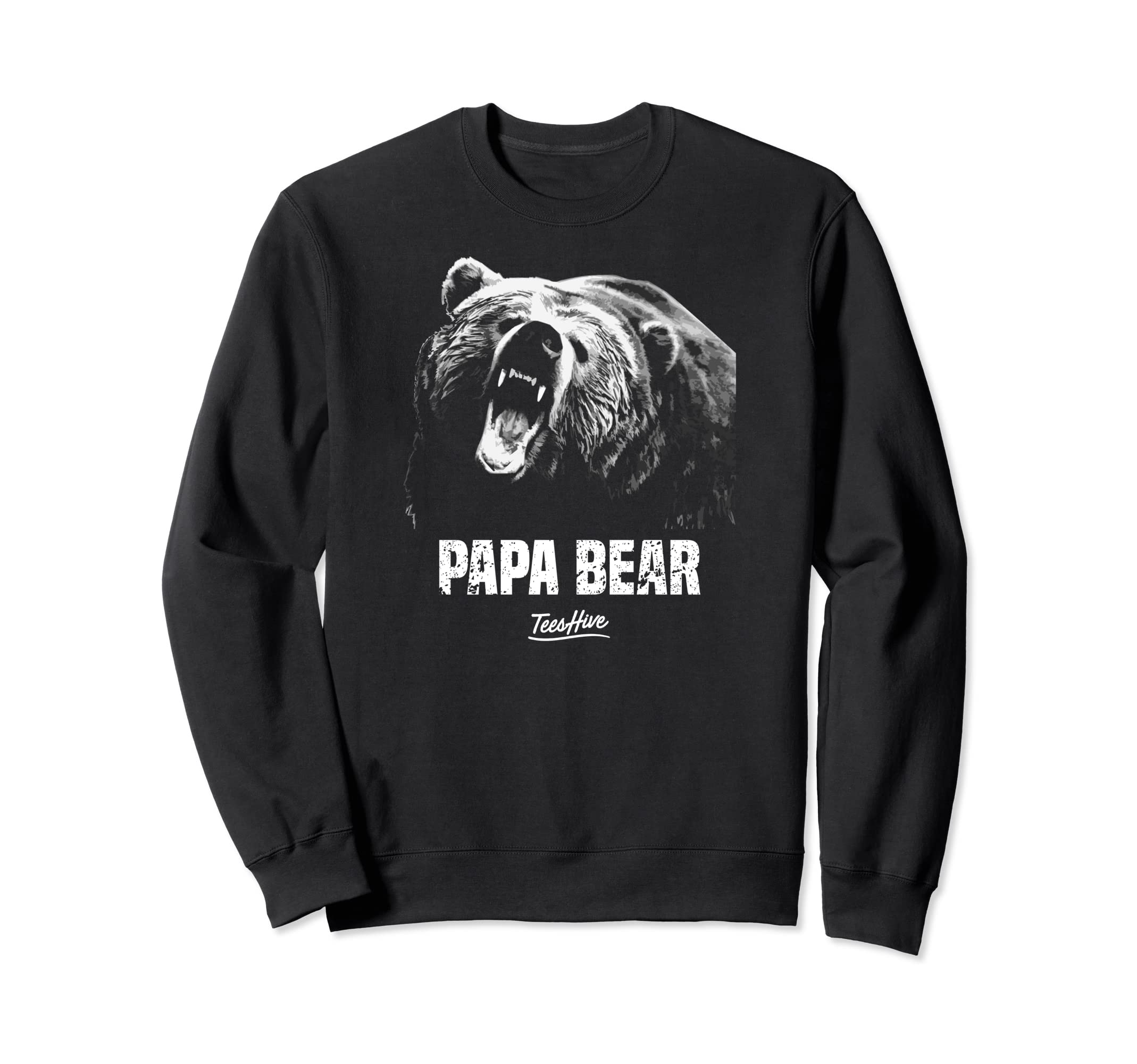 Papa Bear Dad Sweatshirt - Novelty Apparel for Adults - T-Shirt, Sweatshirt, Hoodie