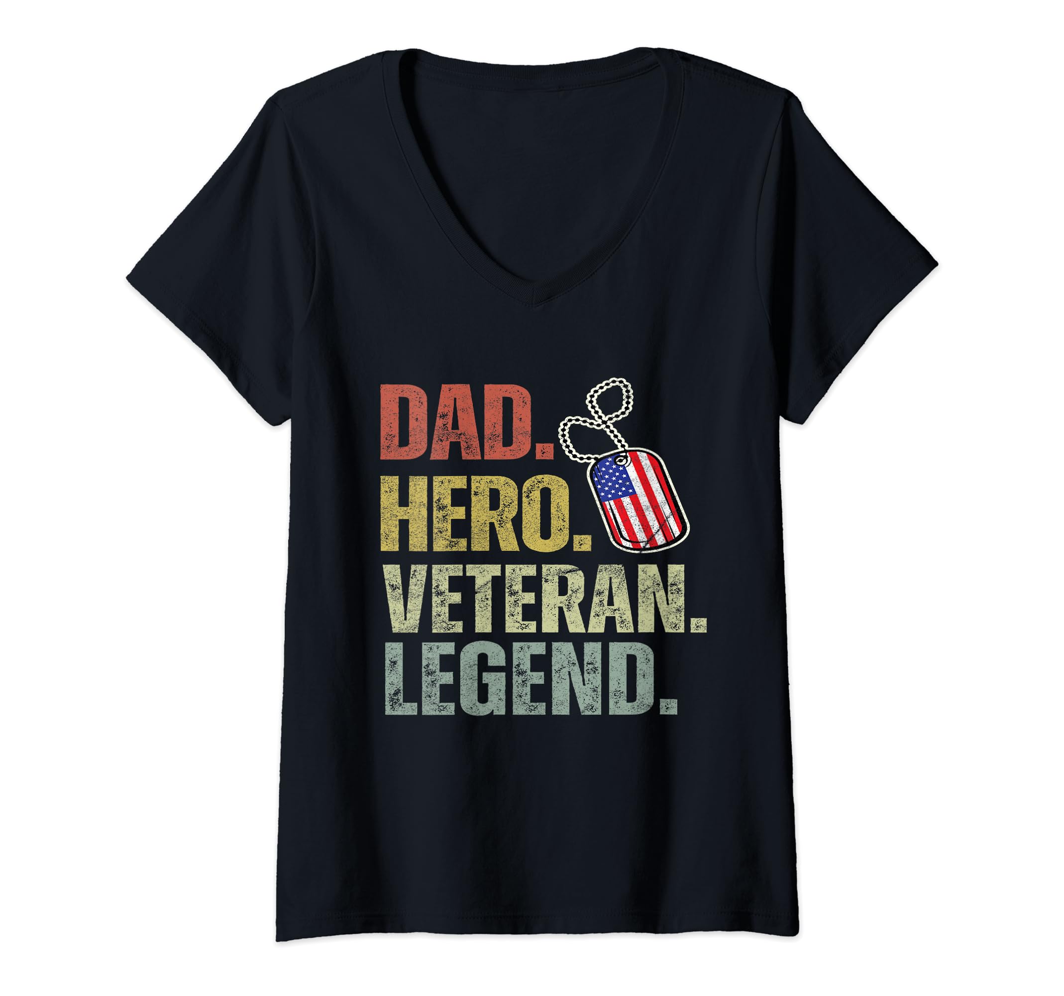 Veteran Dad Gifts Veteran Dad Hoodie - Minimalist Print for Adults - T-Shirt, Sweatshirt, Hoodie