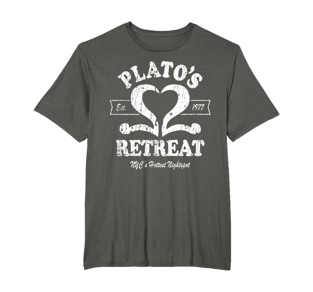 Platos Retreat T-Shirt - Fun Novelty Design Men Women - T-Shirt, Sweatshirt, Hoodie