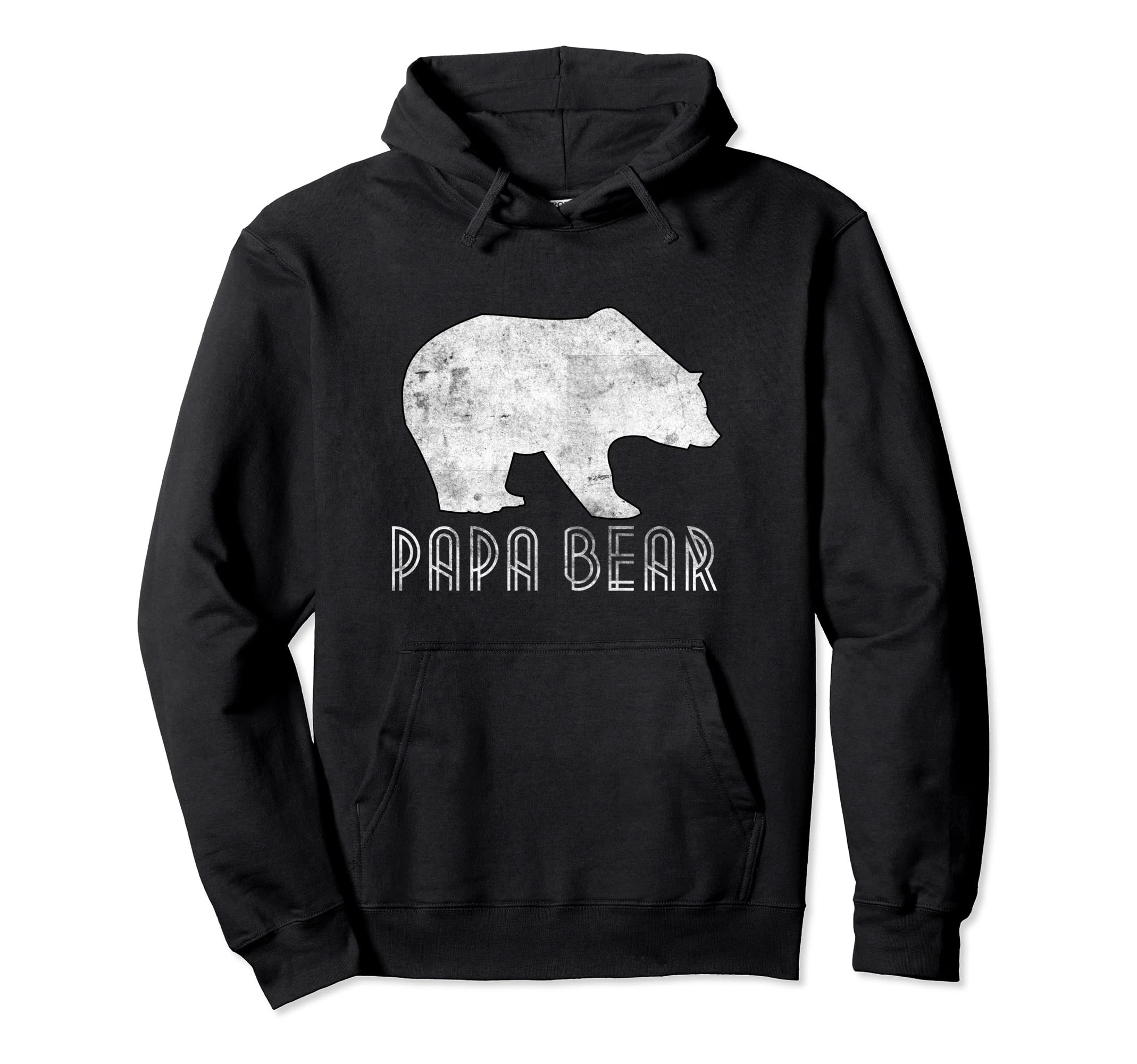 Adorable Papa Bear Grizzly Animal Hoodie - Novelty Apparel for Adults - T-Shirt, Sweatshirt, Hoodie