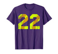 Softball 22 Jersey Number T-Shirt - Custom Art Print Men Women - T-Shirt, Sweatshirt, Hoodie