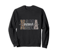 Nana Leopard Grandma Sweatshirt - Custom Art Print Unisex - T-Shirt, Sweatshirt, Hoodie