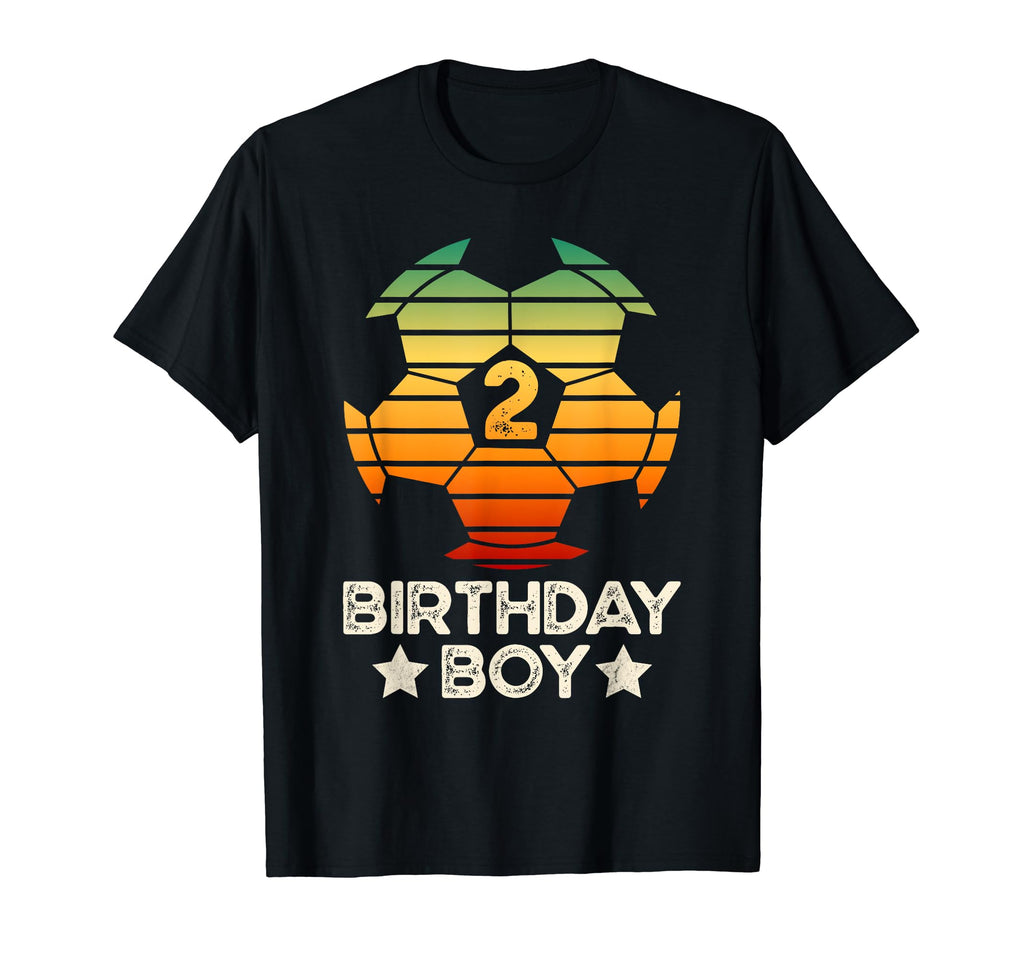 2Nd Birthday 2 Years Soccer Football T-Shirt - Graphic Print for Adults - T-Shirt, Sweatshirt, Hoodie