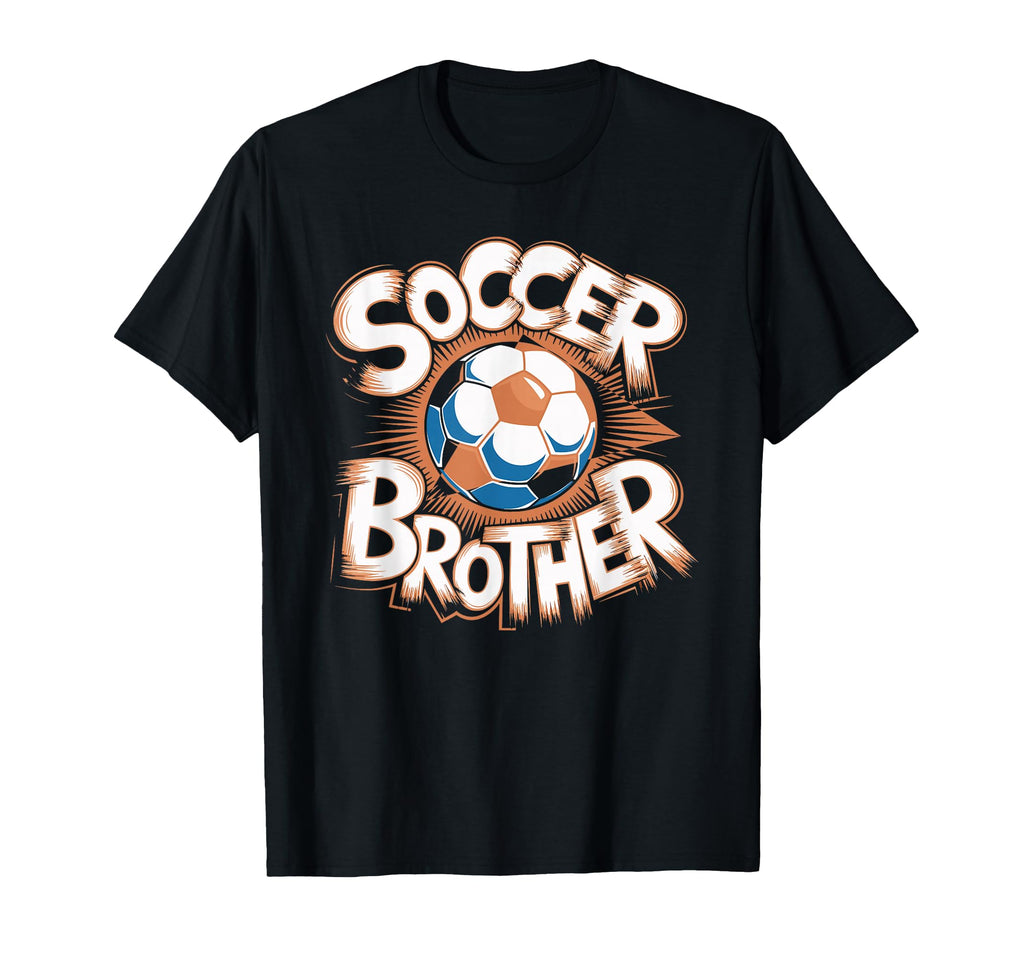 Soccer Brother Sketch Ball T-Shirt - Casual Everyday Wear Men Women - T-Shirt, Sweatshirt, Hoodie