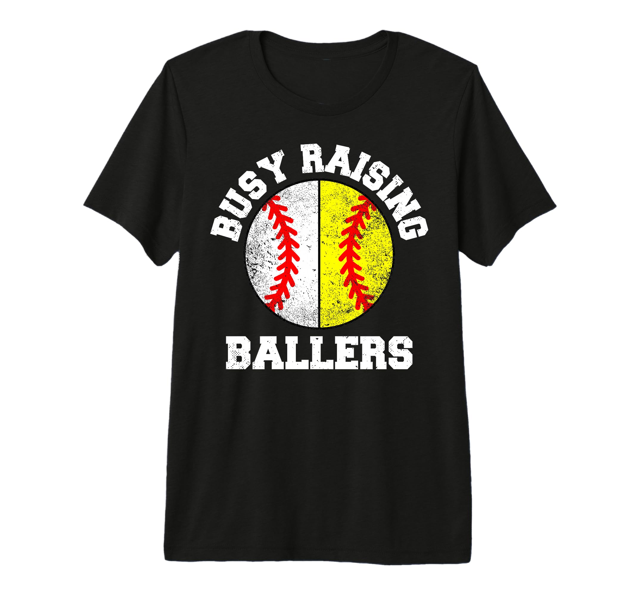 Busy Raising Ballers Funny Baseball T-Shirt - Streetwear Style Unisex - T-Shirt, Sweatshirt, Hoodie