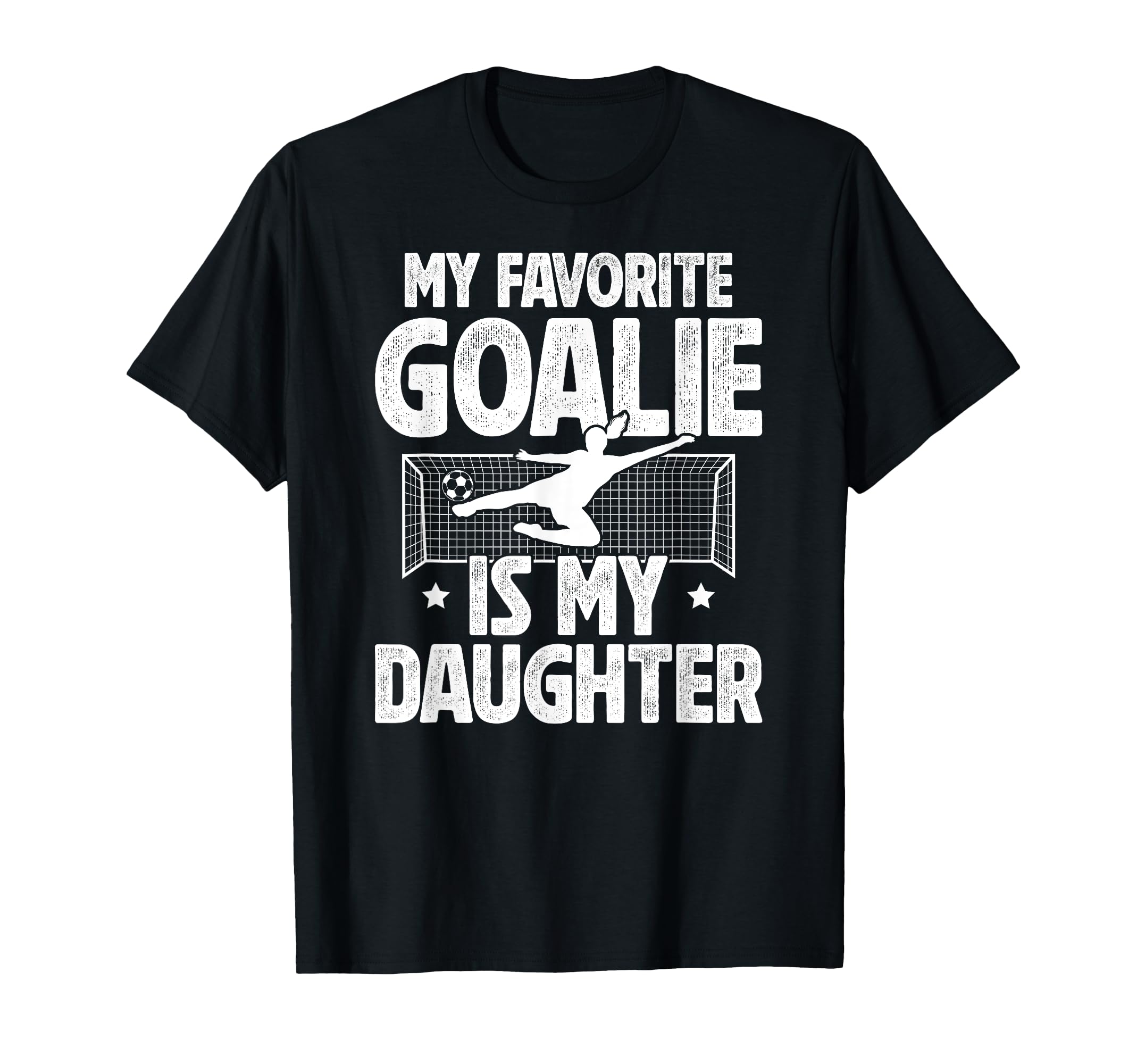 My Daughter Soccer Goalie Dad Soccer T-Shirt - Custom Art Print Unisex - T-Shirt, Sweatshirt, Hoodie