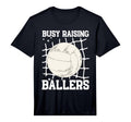 Mens Volleyball Busy Raising Ballers T-Shirt - Trendy Graphic for Adults - T-Shirt, Sweatshirt, Hoodie