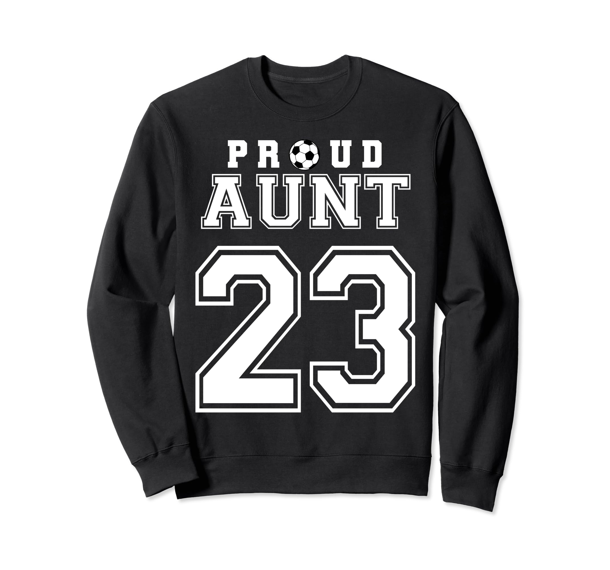 Number 23 Custom Proud Soccer Sweatshirt - Minimalist Print Men Women - T-Shirt, Sweatshirt, Hoodie