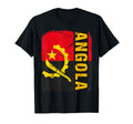 Angolan Flag Angola Pride Roots Heritage T-Shirt - Custom Art Print Unisex - T-Shirt, Sweatshirt, Hoodie