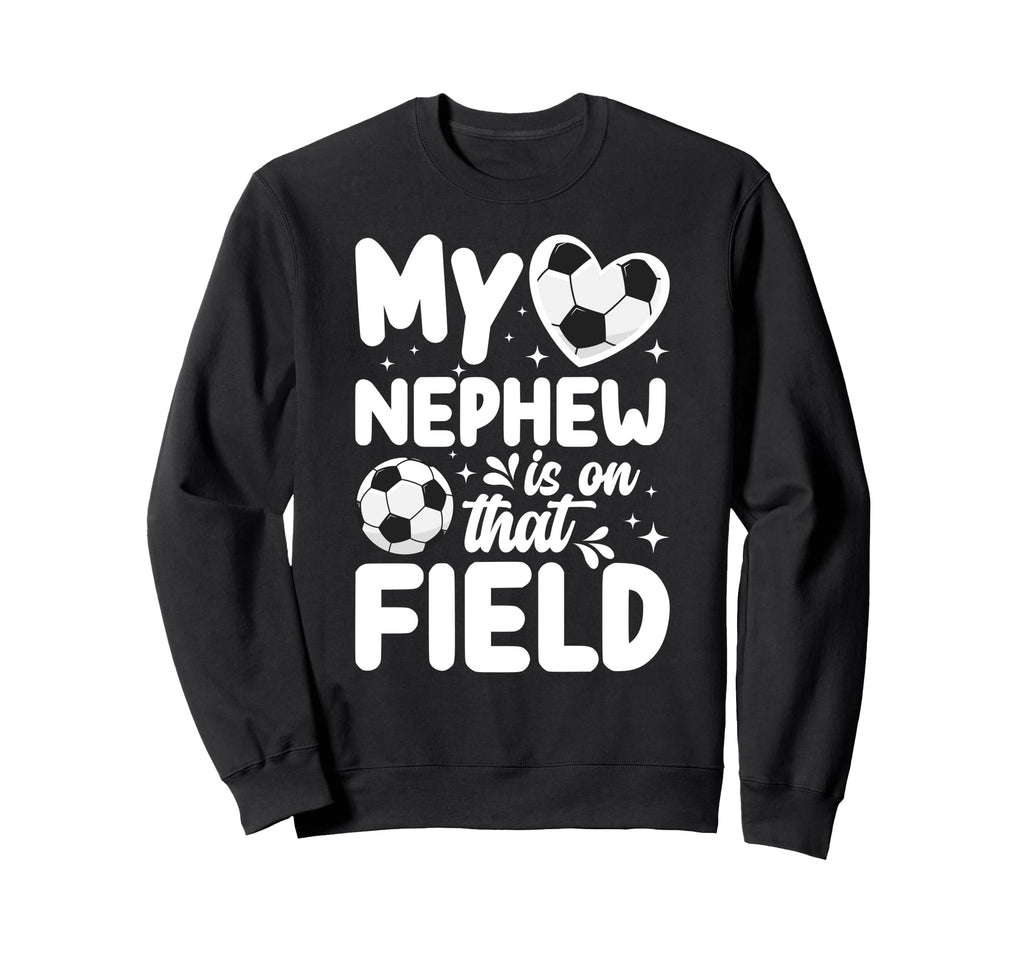 That Field Soccer Aunt Soccer Player Sweatshirt - Minimalist Print Unisex - T-Shirt, Sweatshirt, Hoodie