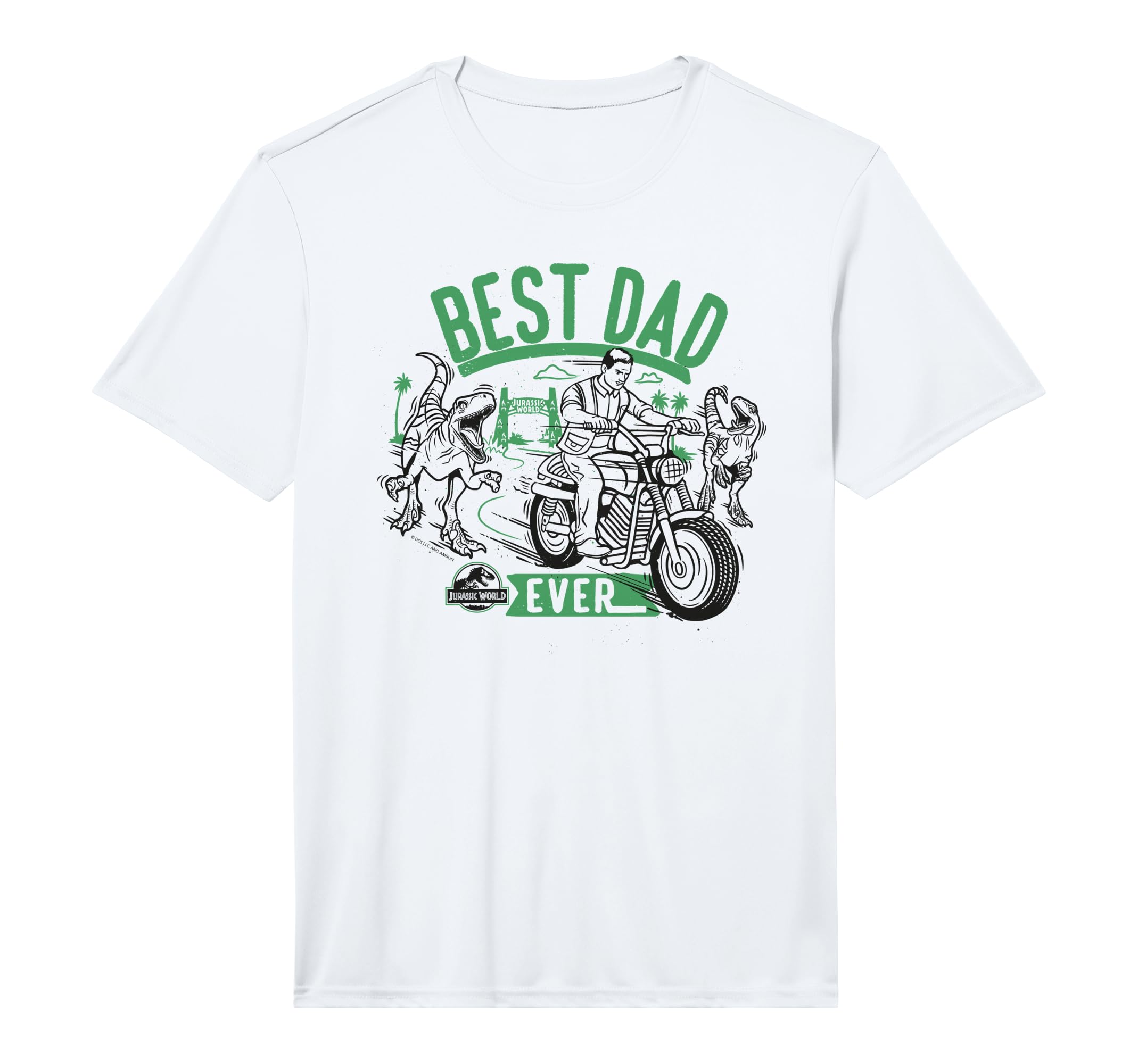 Jurassic World Best Dad Ever T-Shirt - Trendy Graphic for Adults - T-Shirt, Sweatshirt, Hoodie