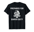 Funny Firefighter New Dad Promoted T-Shirt - Fun Novelty Design Unisex - T-Shirt, Sweatshirt, Hoodie