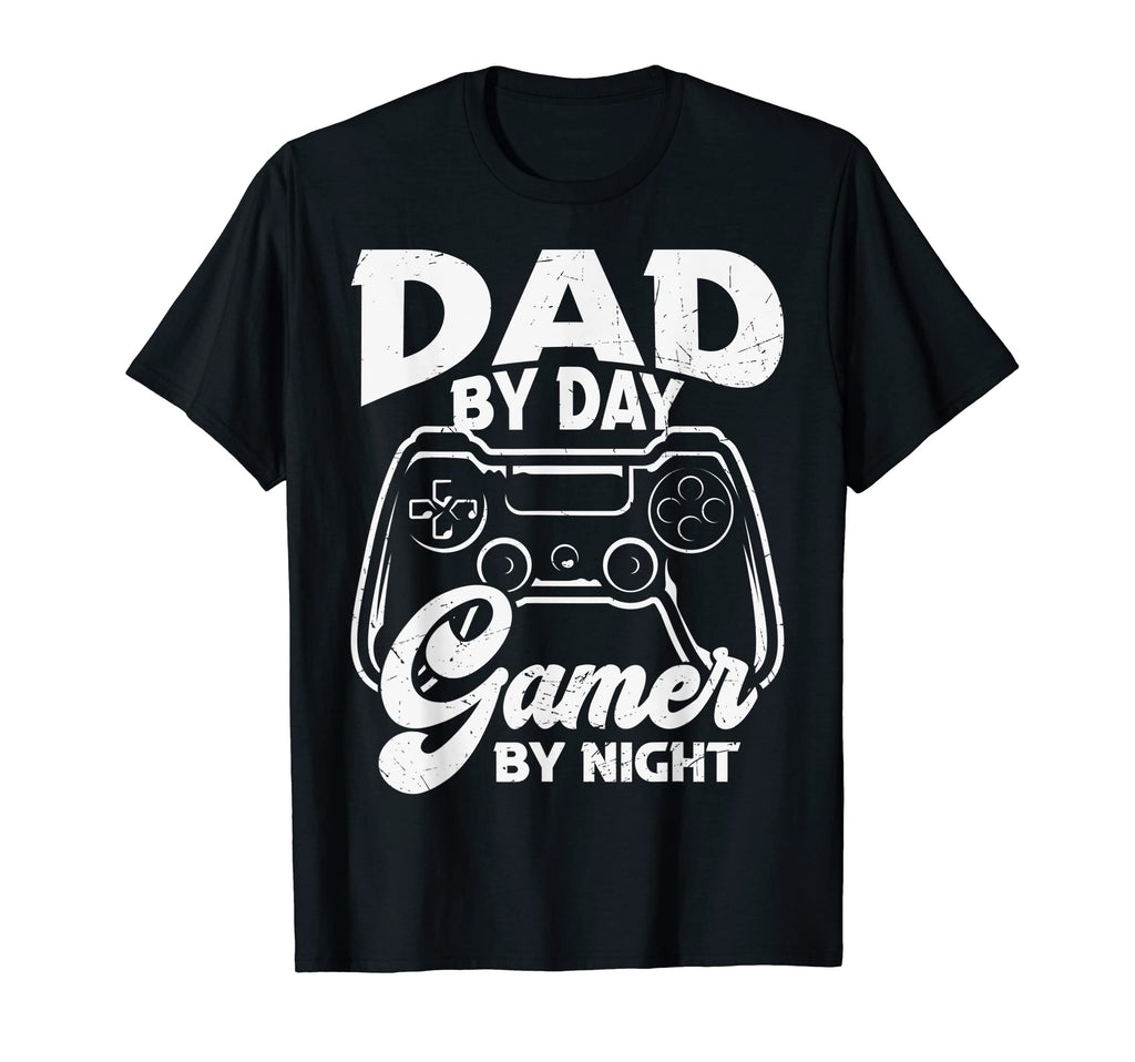 Mens Fathers Day Dad Day Gamer Night T-Shirt - Fun Novelty Design Men Women - T-Shirt, Sweatshirt, Hoodie