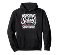 Senior Graduation Nursing School Hoodie - Aesthetic Graphic Men Women - T-Shirt, Sweatshirt, Hoodie
