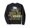 Super Proud Bonus Dad 2025 Graduate Sweatshirt - Graphic Print Unisex - T-Shirt, Sweatshirt, Hoodie