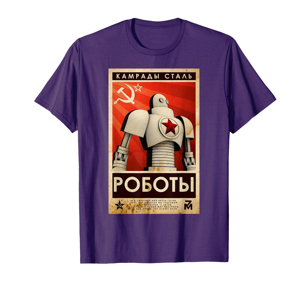 Robot Soviet Union Ussr Propaganda T-Shirt - Streetwear Style Men Women - T-Shirt, Sweatshirt, Hoodie