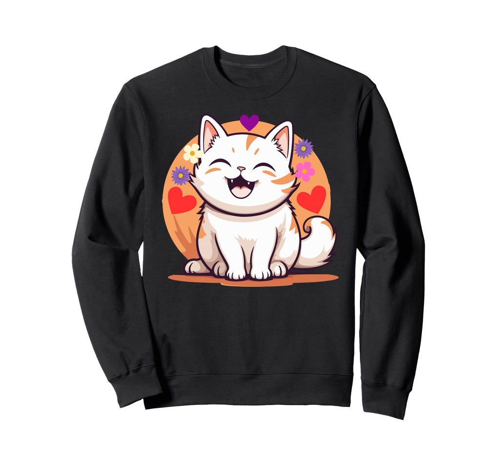Cat Cat Motifs Cat Cat Owner Cat Dad Sweatshirt - Unique Graphic Men Women - T-Shirt, Sweatshirt, Hoodie