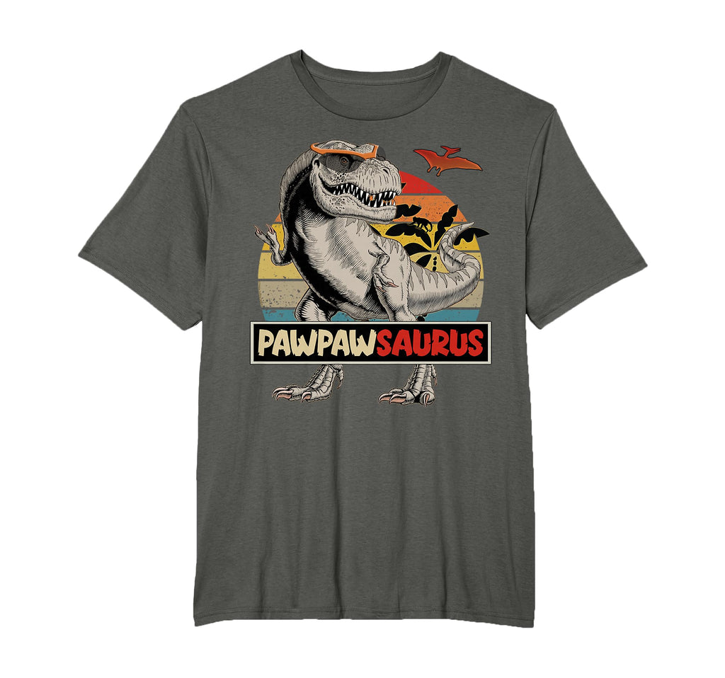 Matching Family T Rex Pawpaw Fathers Day T-Shirt - Novelty Apparel Unisex - T-Shirt, Sweatshirt, Hoodie