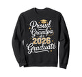 Proud Grandpa Class 2026 Graduate Sweatshirt - Minimalist Print for Adults - T-Shirt, Sweatshirt, Hoodie