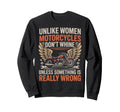 Motorcycle Biker Unlike Sweatshirt - Custom Art Print for Adults - T-Shirt, Sweatshirt, Hoodie