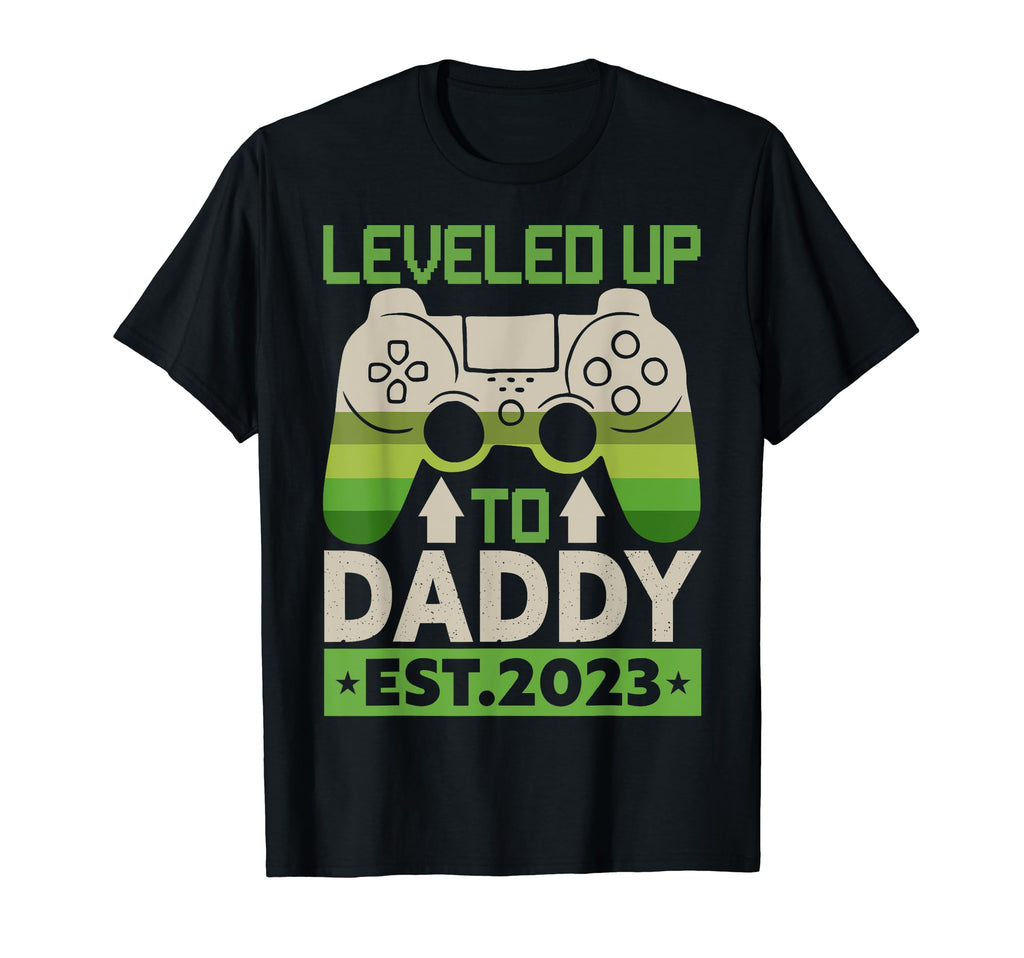 I Leveled Up To Dad 2023 Soon To Be Dad T-Shirt - Streetwear Style Unisex - T-Shirt, Sweatshirt, Hoodie