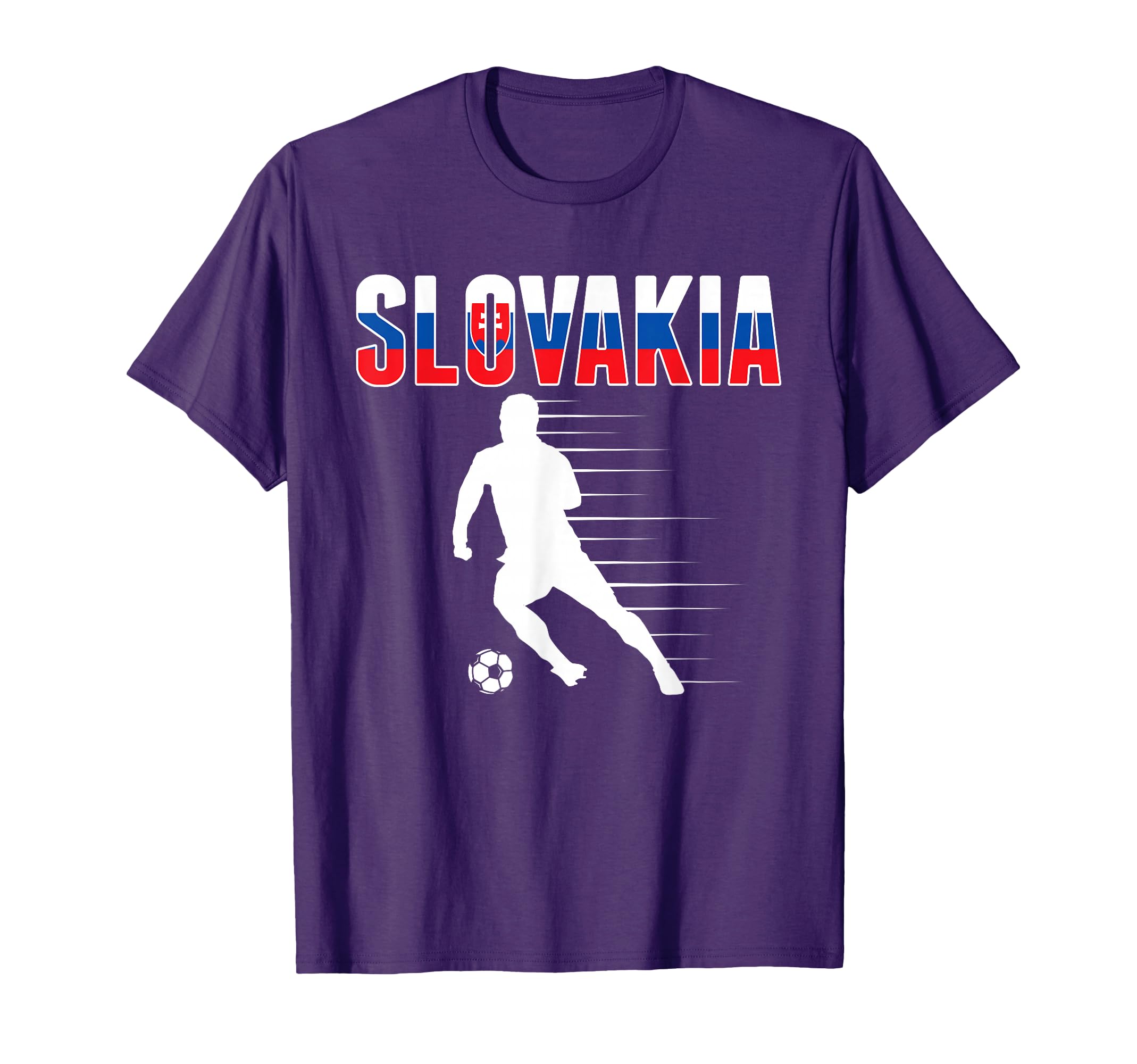 Slovakia Soccer Lovers Jersey Support T-Shirt - Unique Graphic Unisex - T-Shirt, Sweatshirt, Hoodie