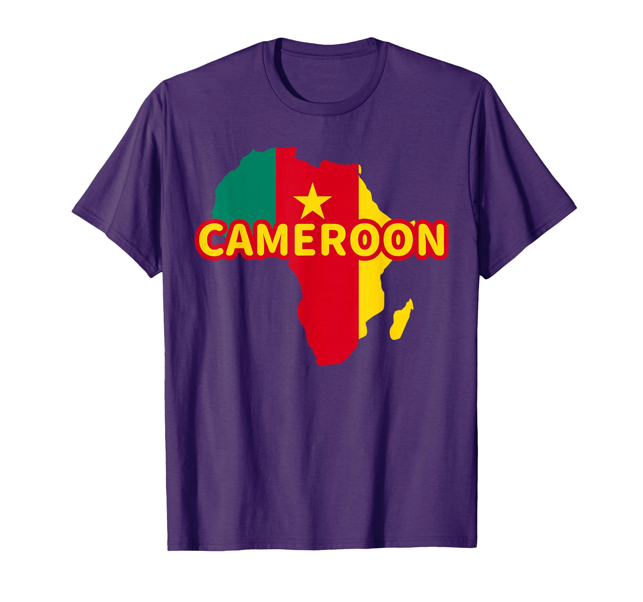Cameroon Cameroonian Pride Flag T-Shirt - Casual Everyday Wear Men Women - T-Shirt, Sweatshirt, Hoodie