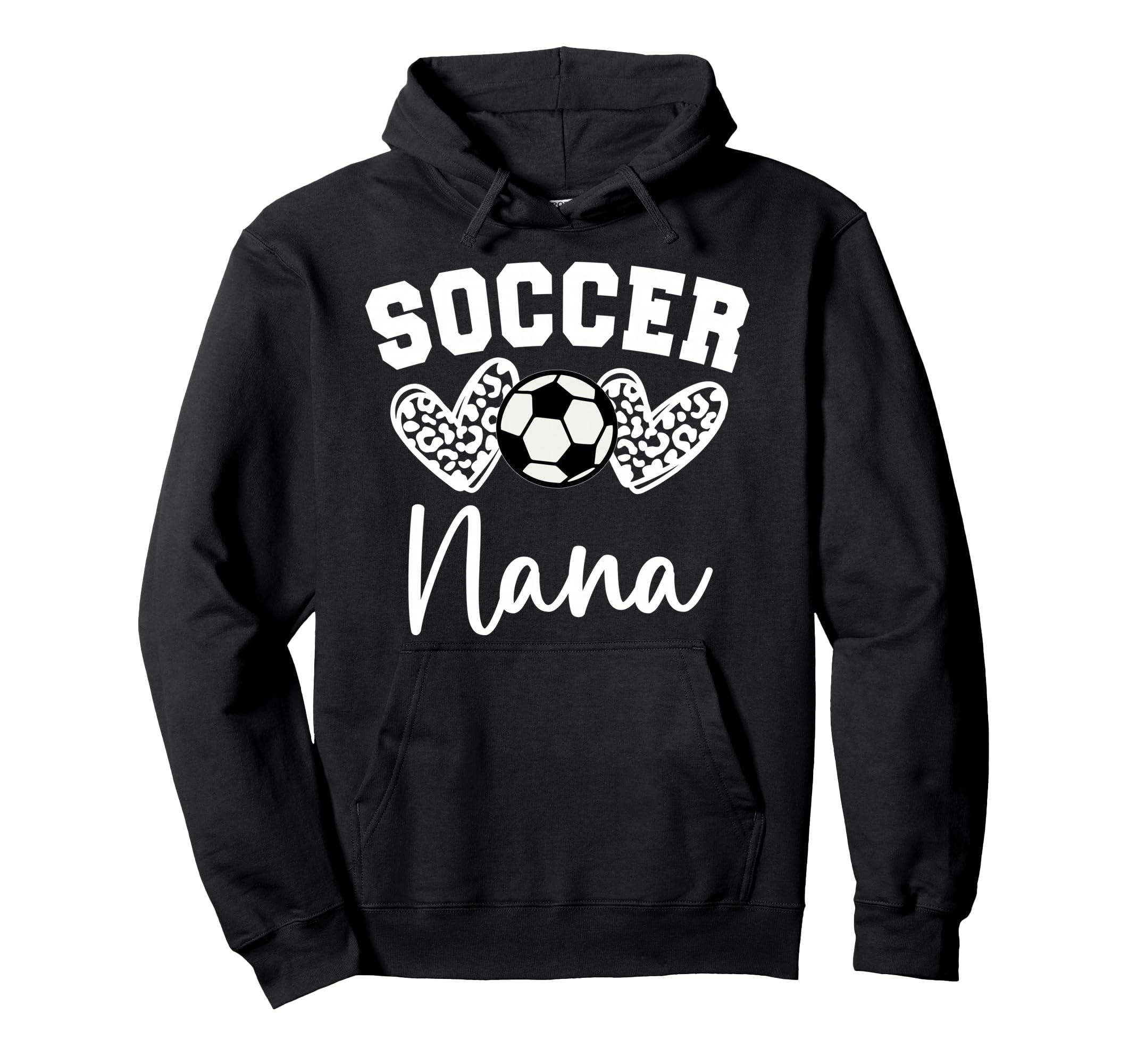 Soccer Nana Matching Family Soccer Hoodie - Aesthetic Graphic for Adults - T-Shirt, Sweatshirt, Hoodie