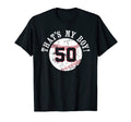 Unique Thats My 50 Baseball Player Mom T-Shirt - Trendy Graphic Men Women - T-Shirt, Sweatshirt, Hoodie