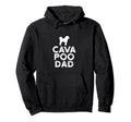 Cavapoo Dad Dog Dog Owner Dog Dad Hoodie - Custom Art Print Unisex - T-Shirt, Sweatshirt, Hoodie