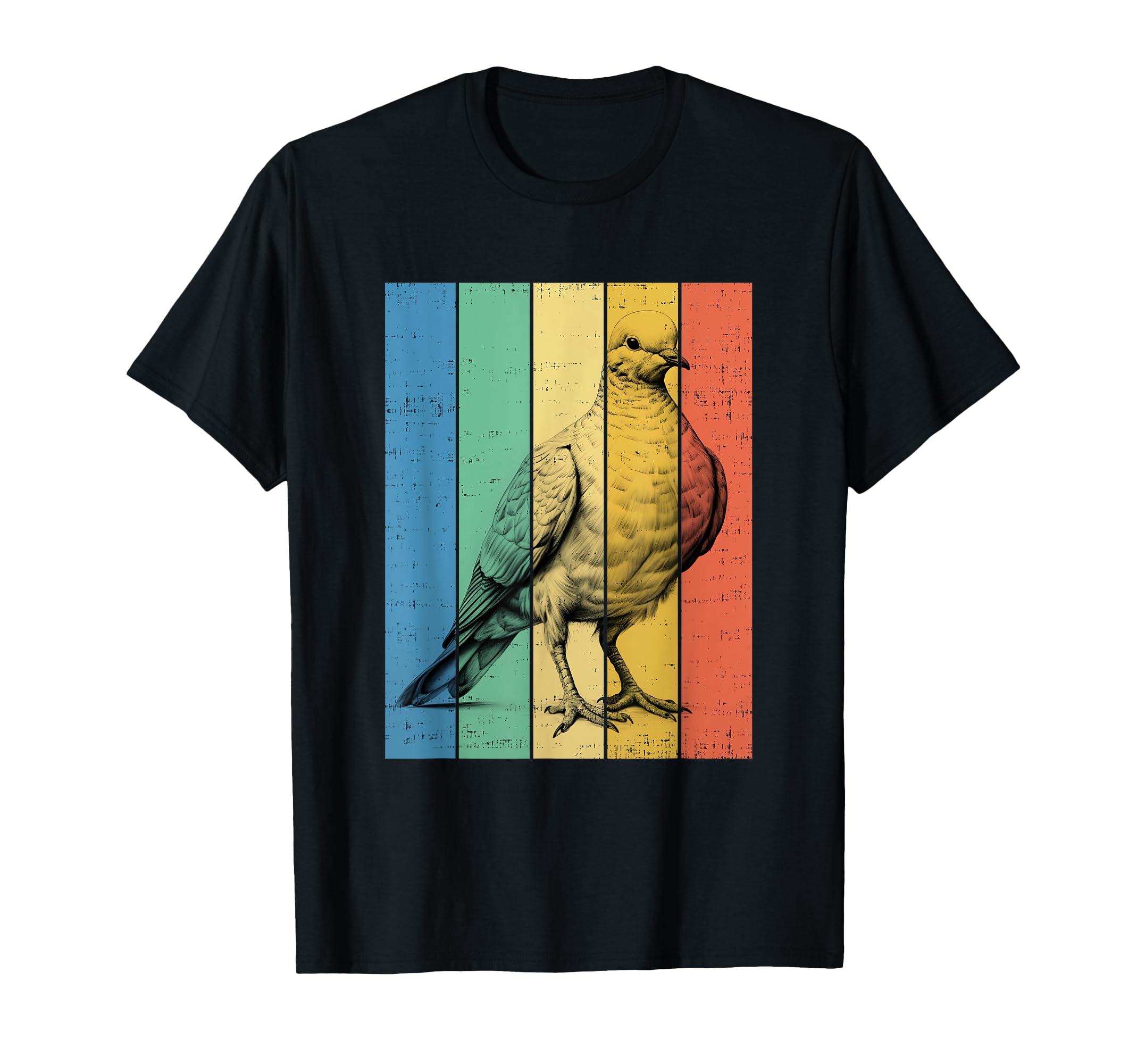 Dove Bird Portrait Mom Dad T-Shirt - Streetwear Style for Adults - T-Shirt, Sweatshirt, Hoodie