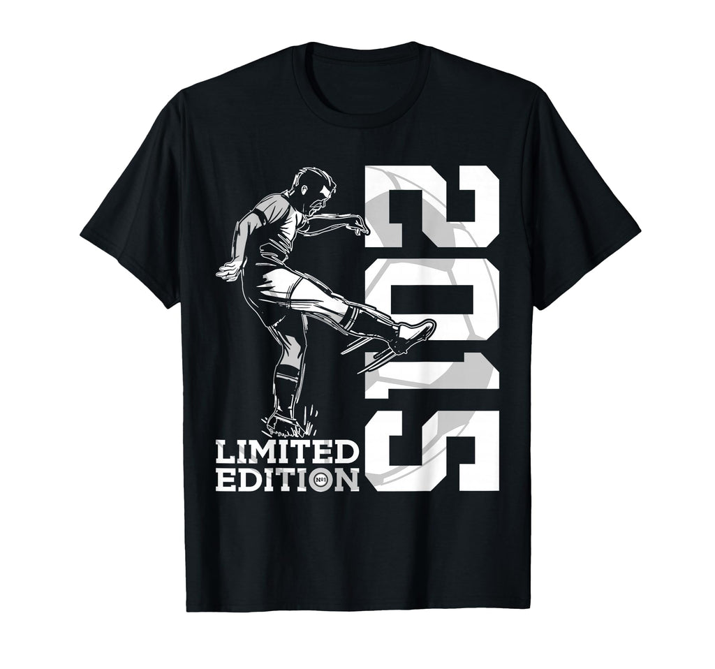 2015 11 Years Soccer 11Th Birthday T-Shirt - Custom Art Print Unisex - T-Shirt, Sweatshirt, Hoodie