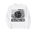 Fathers Day Daddy Papa Volleyball Sweatshirt - Novelty Apparel for Adults - T-Shirt, Sweatshirt, Hoodie