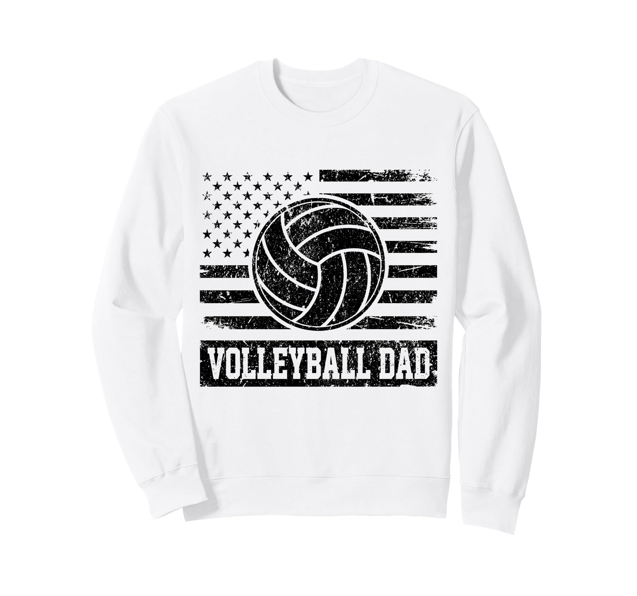 Fathers Day Daddy Papa Volleyball Sweatshirt - Novelty Apparel for Adults - T-Shirt, Sweatshirt, Hoodie