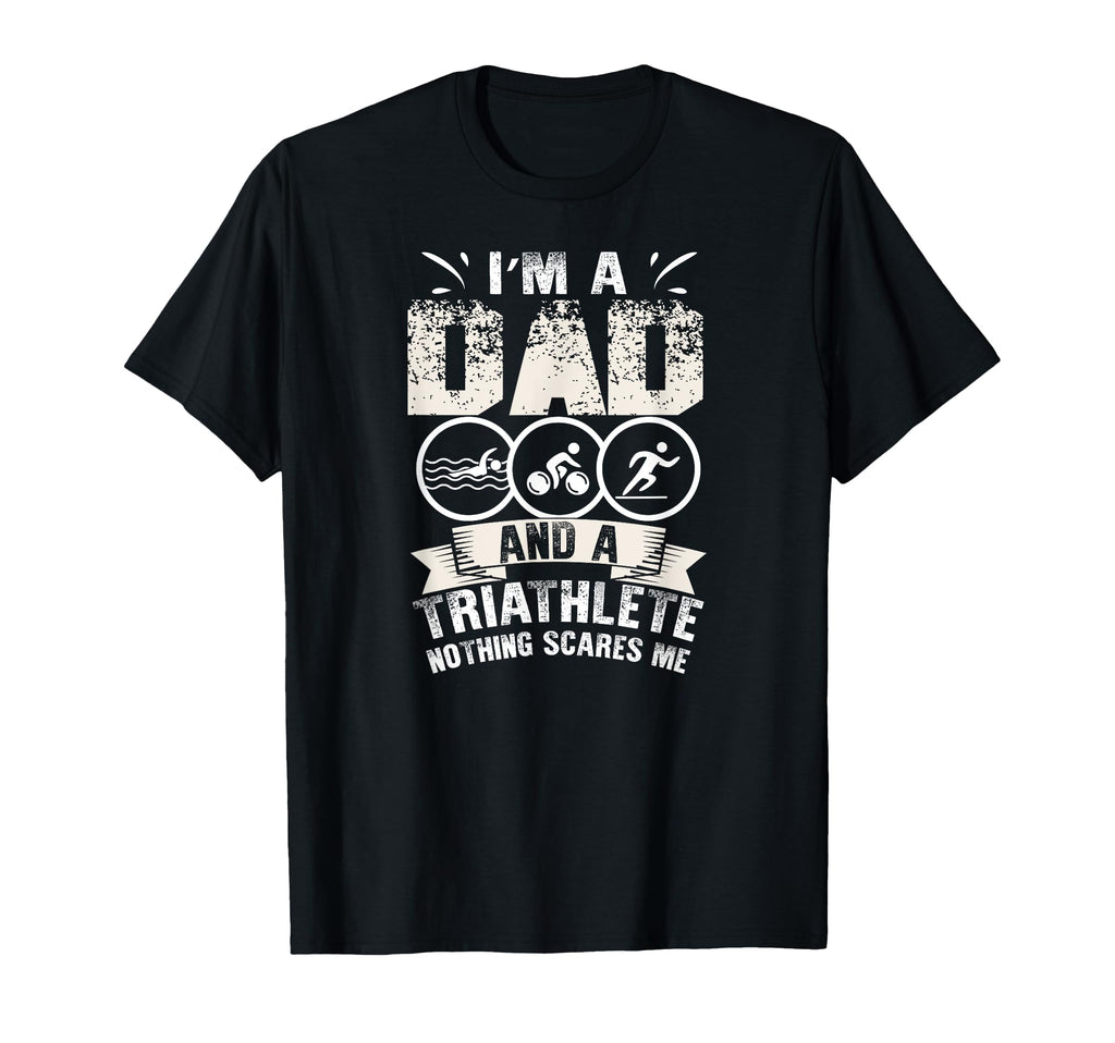 Swim Run Bike Triathlete Gift T-Shirt - Minimalist Print for Adults - T-Shirt, Sweatshirt, Hoodie