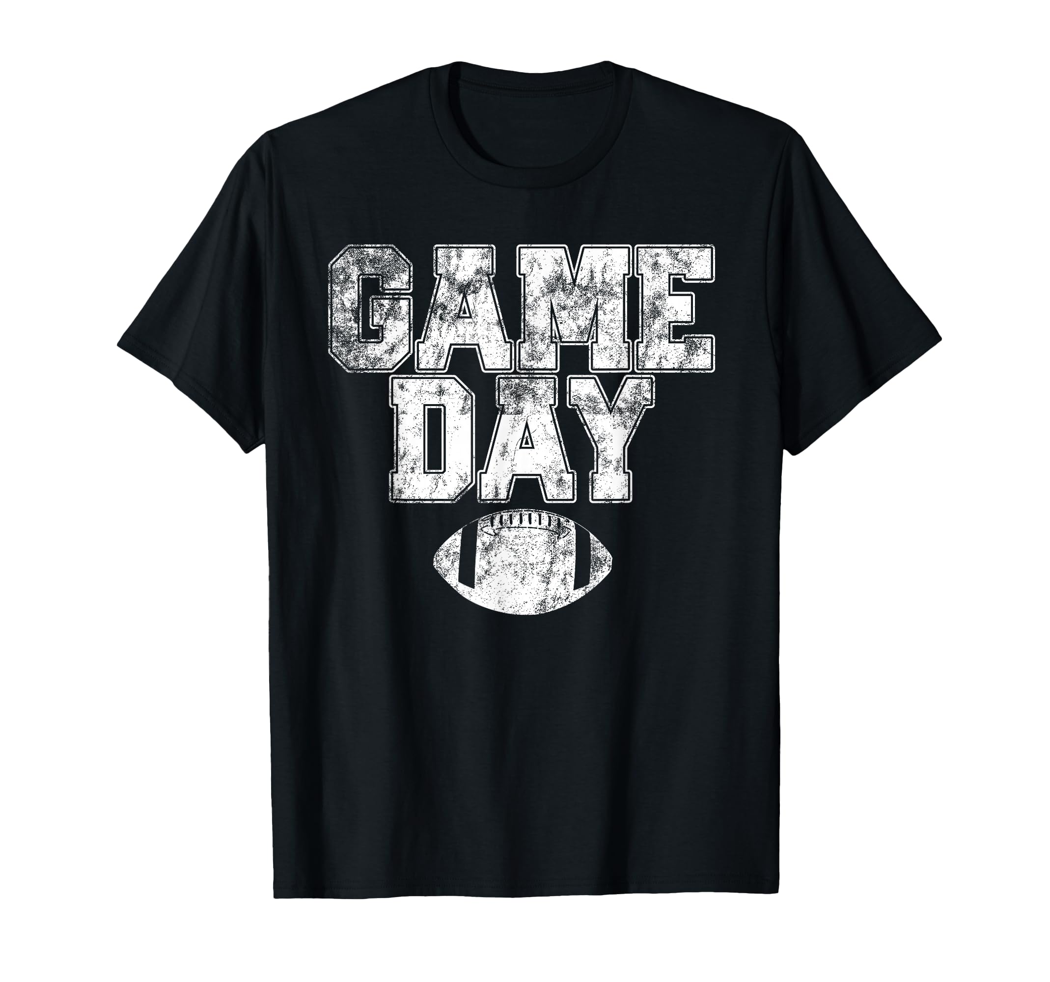 Football Day Game Distressed T-Shirt - Casual Everyday Wear for Adults - T-Shirt, Sweatshirt, Hoodie