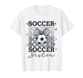 Groovy Soccer Sister Coquette Bow T-Shirt - Aesthetic Graphic Men Women - T-Shirt, Sweatshirt, Hoodie