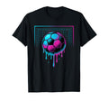 Dripping Soccer Ball Ice Cream Drip Sports T-Shirt - Graphic Print Unisex - T-Shirt, Sweatshirt, Hoodie