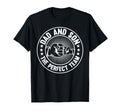 Dad And Son Team Daddy Fathers Day T-Shirt - Aesthetic Graphic Men Women - T-Shirt, Sweatshirt, Hoodie
