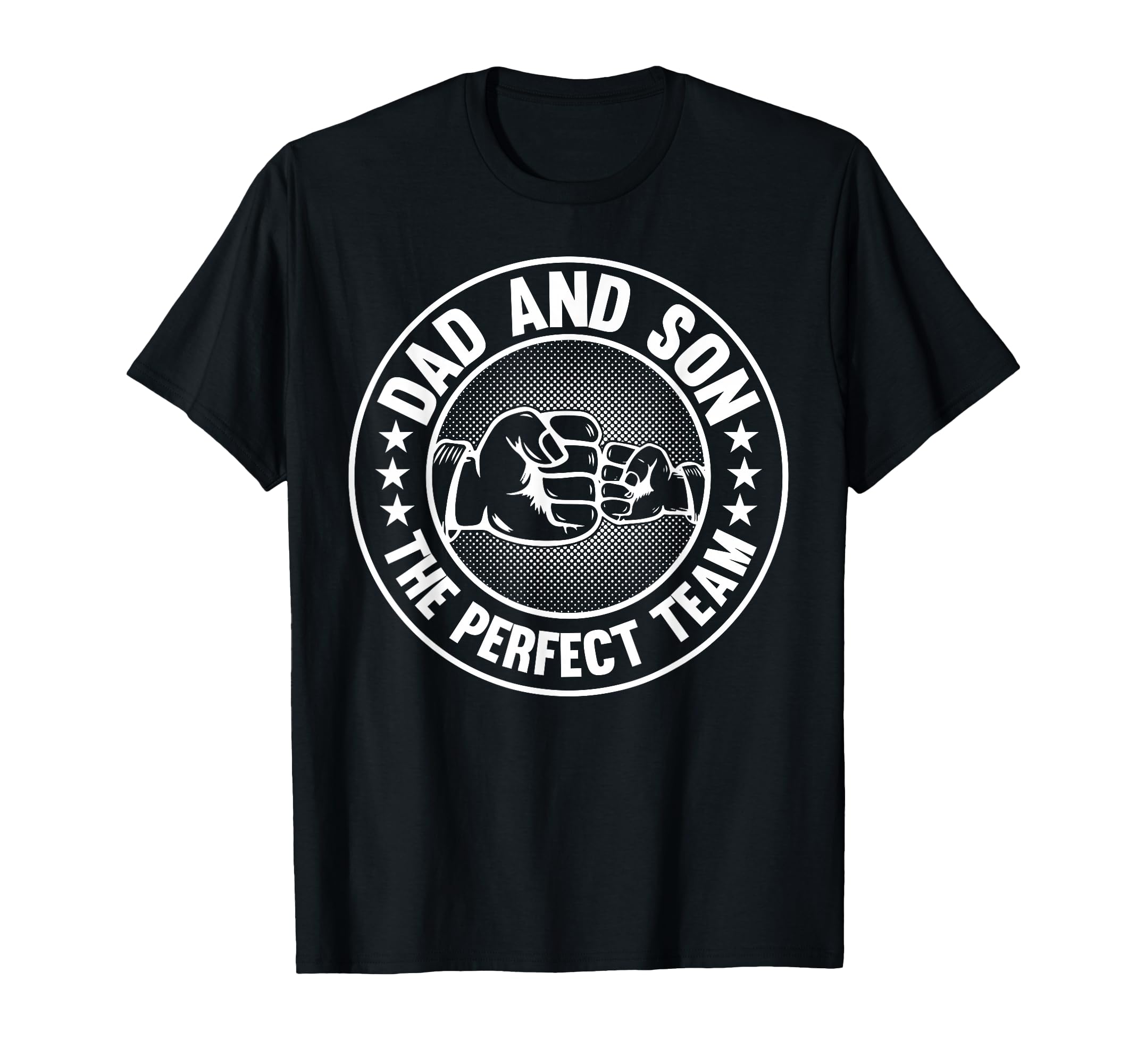 Dad And Son Team Daddy Fathers Day T-Shirt - Aesthetic Graphic Men Women - T-Shirt, Sweatshirt, Hoodie