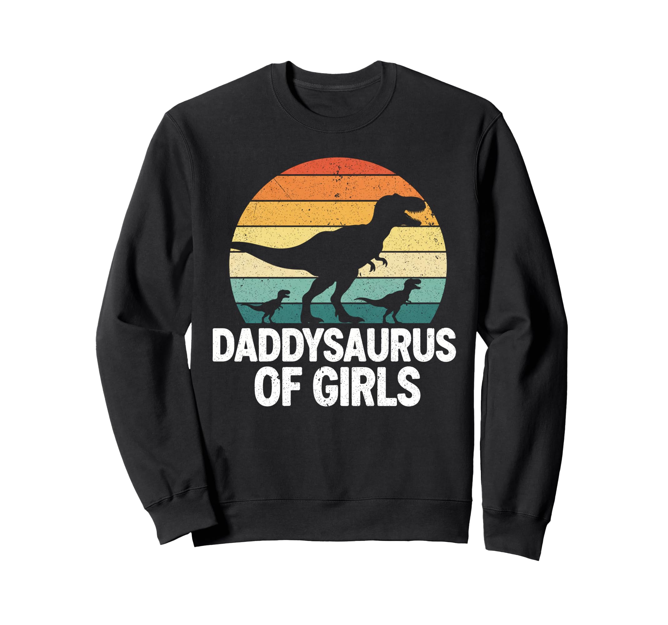Daddysaurus T Rex Dinosaur Daddy Sweatshirt - Aesthetic Graphic Men Women - T-Shirt, Sweatshirt, Hoodie