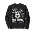 Soccer Grandma Heart Ball Stadium Sweatshirt - Unique Graphic for Adults - T-Shirt, Sweatshirt, Hoodie